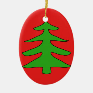 Ornamento De Cerâmica Árvore de Natal