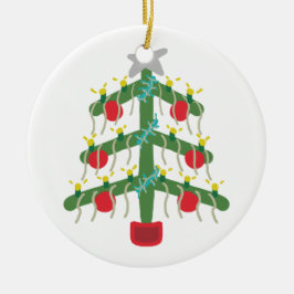 Ornamento De Cerâmica Árvore de Natal