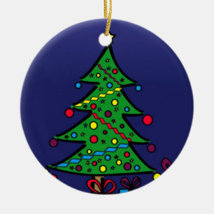 Ornamento De Cerâmica árvore de Natal