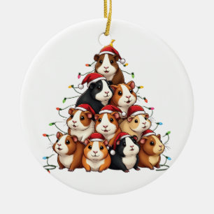 Ornamento De Cerâmica Árvore de Natal da Guiné Feliz Natal Natal Natal X