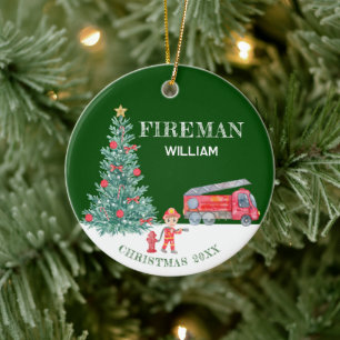 Ornamento De Cerâmica Árvore de Natal do Homem-Foto para Bebê Personaliz