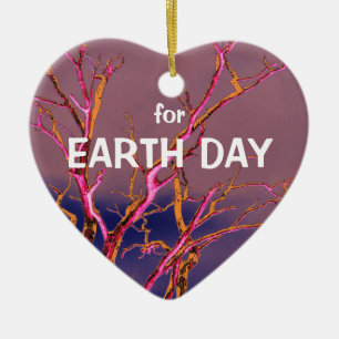 ORNAMENTO DE CERÂMICA ÁRVORE ESPIRITUOSA