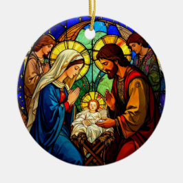 Ornamento De Cerâmica Árvore Natividade Ornamental