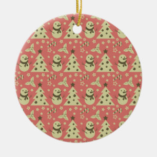 Ornamento De Cerâmica Árvores de Natal holandesas