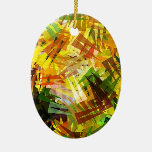 ORNAMENTO DE CERÂMICA ÁRVORES DE VERÃO (Frente)