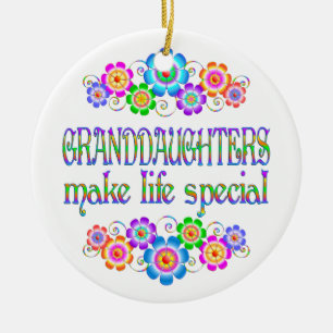 Ornamento De Cerâmica As netas fazem o Special da vida