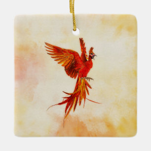 Ornamento De Cerâmica Ascensão Phoenix - nº 2