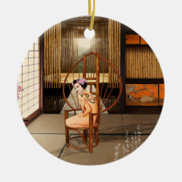 Ornamento De Cerâmica Ascensão Sun