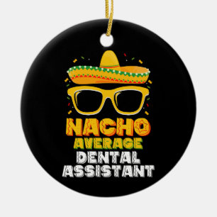 Ornamento De Cerâmica Assistente Dental Não Média Cinco De Maio