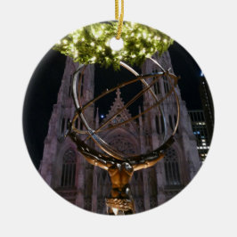 Ornamento De Cerâmica Atlas e Ruas. Catedral de Patrick -