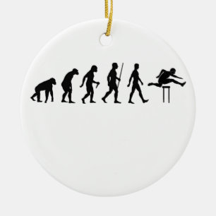 Ornamento De Cerâmica Atletismo Tees.png do ~ da evolução dos obstácu