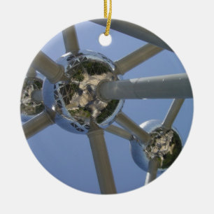 Ornamento De Cerâmica Atomium, Bruxelas, Bélgica