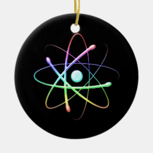 Ornamento De Cerâmica Átomo (008)