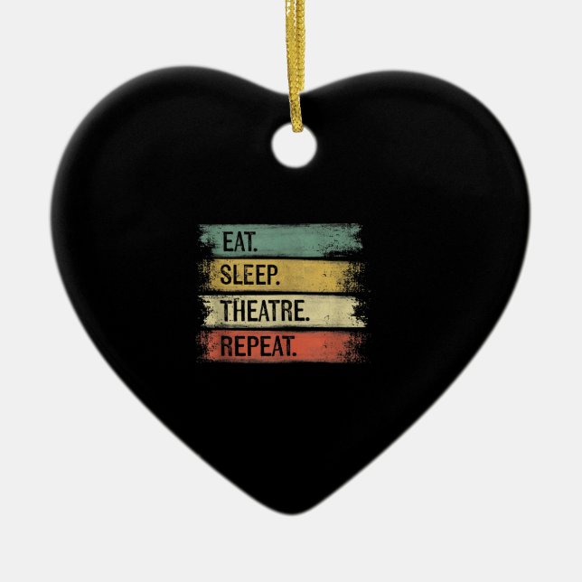 Ornamento De Cerâmica Ator de presentes técnicos no teatro de operações  (Frente)