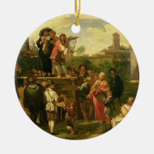 Ornamento De Cerâmica Atores de viagem