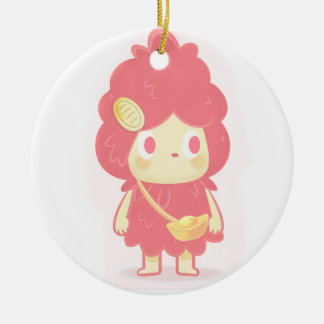 Ornamento De Cerâmica Atraindo Riqueza