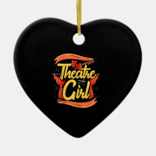 Ornamento De Cerâmica Atrizes Musical De Atriz Da Broadway