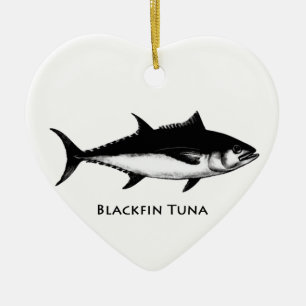 Ornamento De Cerâmica Atum de Blackfin (ilustração)