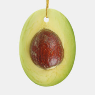Ornamento De Cerâmica Avocado Pit Ornament
