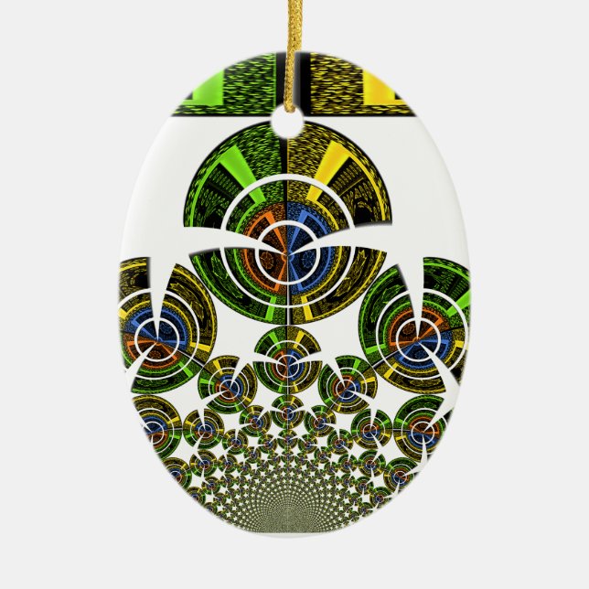 Ornamento De Cerâmica Aztec (Frente)