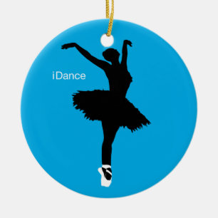 Ornamento De Cerâmica azul do iDance