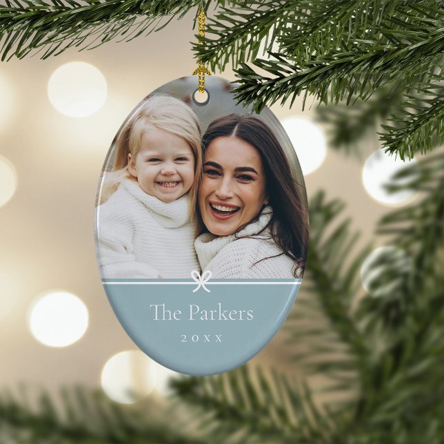 Ornamento De Cerâmica Azul | Foto mínima simples do Arco (Criador carregado)