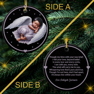 Ornamento De Cerâmica Baby Girl Angel Wind Chime