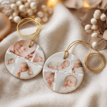 Baby’s First Christmas 8 Photo Collage Tree