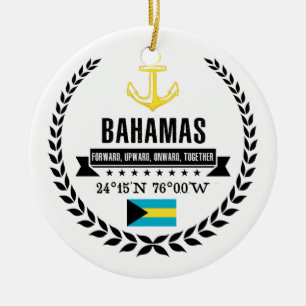 Ornamento De Cerâmica Bahamas