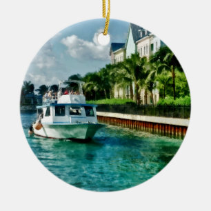 Ornamento De Cerâmica Bahamas - Ilha de Ferry para Paraíso