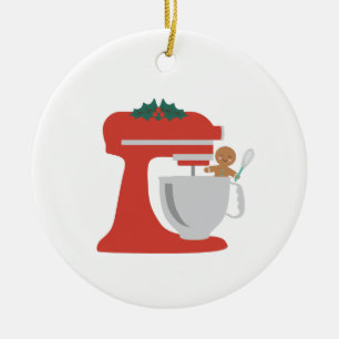 Ornamento De Cerâmica Baking de Natal