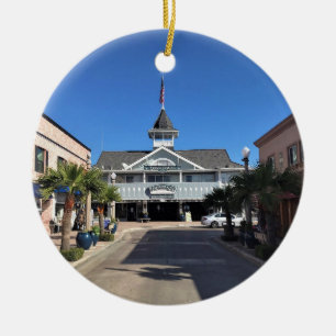 Ornamento De Cerâmica Balboa Pavillion, Newport Beach, Califórnia