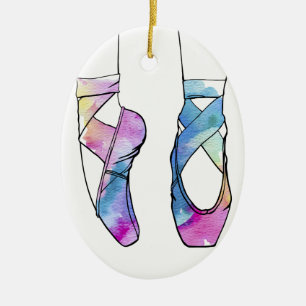 Ornamento De Cerâmica Balé Ballerina