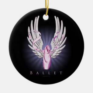 Ornamento De Cerâmica Balé voado (dança)