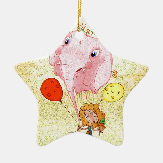 Ornamento De Cerâmica Ballon (Frente)