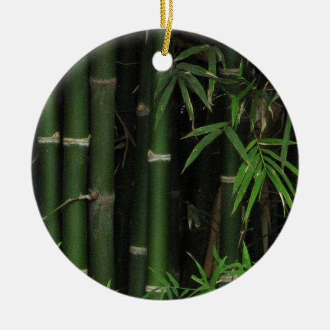 Ornamento De Cerâmica Bambu... Fao Rai, Nong Khai, Isaan, Tailândia (Frente)