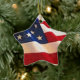 Ornamento De Cerâmica Bandeira americana da glória velha da bandeira dos (Tree)