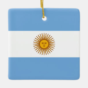 Ornamento De Cerâmica Bandeira Argentina (argentina)