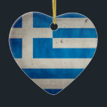 Ornamento De Cerâmica Bandeira artística da piscina do Grunge do vintage<br><div class="desc">Design da bandeira da piscina do Grunge do vintage---Digitas manipuladas.</div>