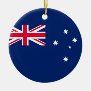 Ornamento De Cerâmica Bandeira da Austrália