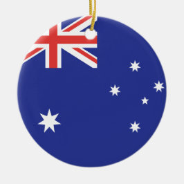 Ornamento De Cerâmica Bandeira da Austrália