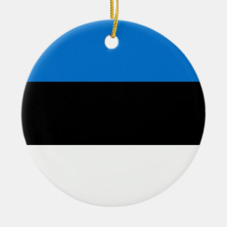 Ornamento De Cerâmica Bandeira da Estônia