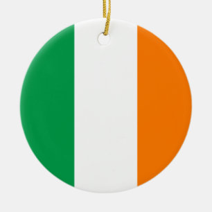 Ornamento De Cerâmica Bandeira da Irlanda