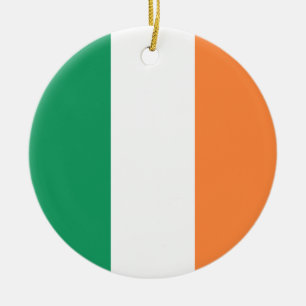 Ornamento De Cerâmica Bandeira da Irlanda