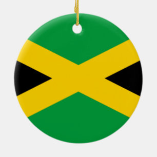 Ornamento De Cerâmica Bandeira da Jamaica