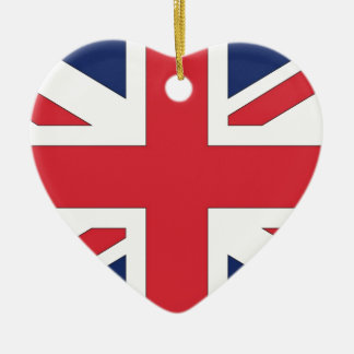 Ornamento De Cerâmica bandeira da União/ União do Reino Unido