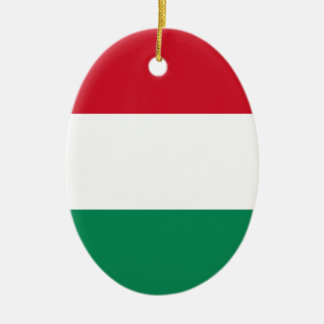 Ornamento De Cerâmica Bandeira de Hungria