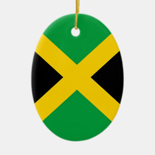 Ornamento De Cerâmica Bandeira de Jamaica