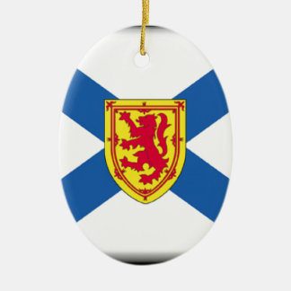 Ornamento De Cerâmica Bandeira de Nova Escócia (Canadá)