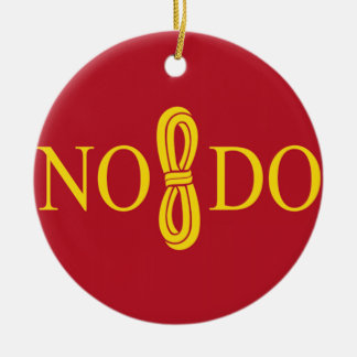 Ornamento De Cerâmica Bandeira de Sevilha (espanha)